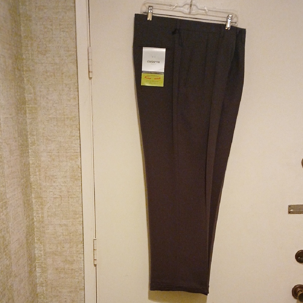 Claiborne Mens Stretch Waistband Dress Pants 36x29